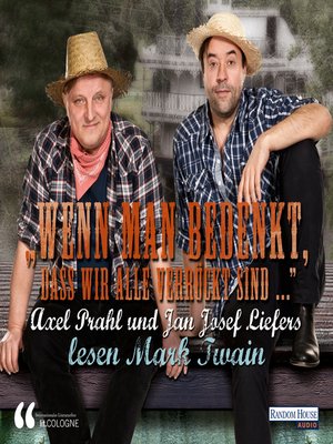 cover image of "Wenn man bedenkt, dass wir alle verrückt sind...".  -